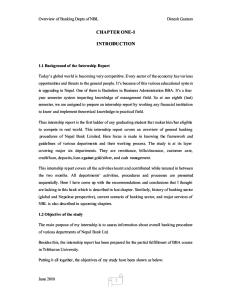 helpful for management students for preparing internship report