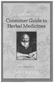 Herbal Medicine - eBook - PDF - Dr Weil - Guide to Herbal Medicines