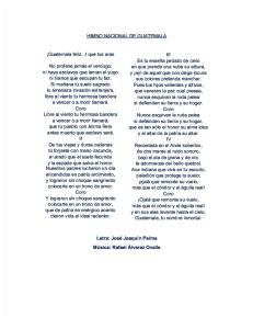 Himnos de Centroamerica