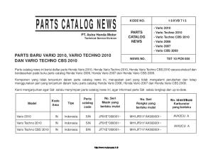 Honda Vario Click 110 Parts Catalog Eng (1)