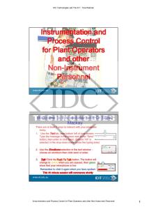 IDC EIT Instrumentation
