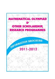 India Olympiad Mathbook