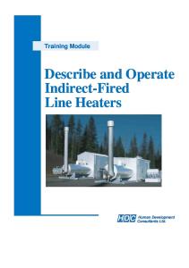 Indirect Fired Heater Training Module