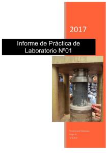 Informe de Laboratorio de Resistencia de Materiales 2017 - 0