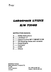 Instruction Manual LT1213 With IC Contol