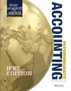 Intermediate Accounting IFRS Edition, 2nd Edition Donald E