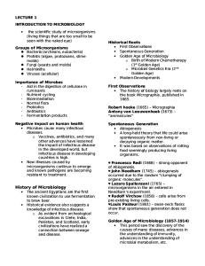 Introduction to Microbiology