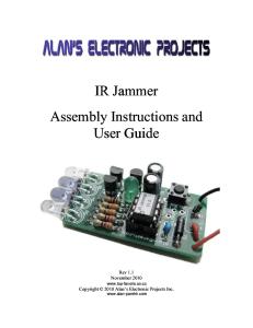IR Jammer Infrared Remote Control Jammer v1.0.2