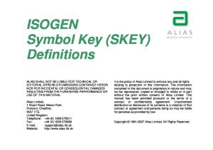 Isometric Symbol Keys