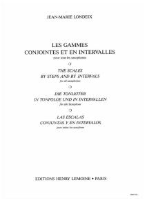 Jean-Marie Londeix - Les gammes conjointes et en intervalles - pour tous les saxophones.pdf