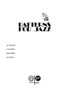 Jerry Coker - Patterns For Jazz.pdf