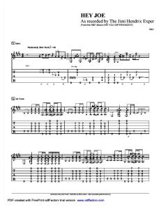 Jimi Hendrix - HeyJoe.pdf