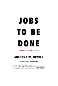 Jobs to Be Done Book