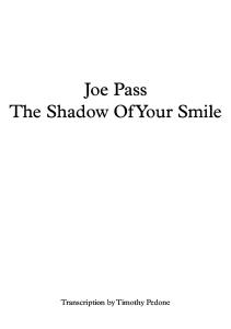 Joe Pass - The Shadow Of Your Smile.pdf