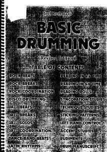 Joel Rothman's Basic Drumming.pdf