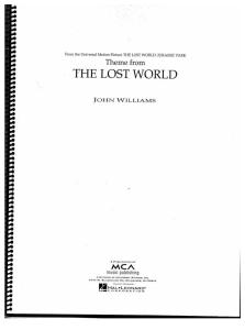 John Williams - The Lost World - Score