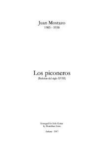 Juan Mostazo - Los Piconeros