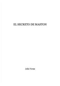 Julio Verne - El Secreto de Maston