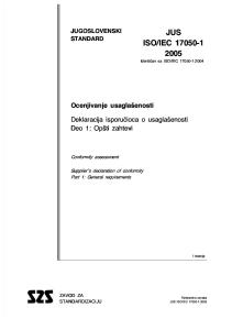 JUS ISO-IEC 17050-1