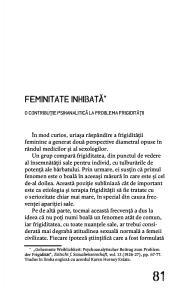 K. Horney Psihologia Femeii