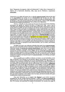 Kant.Qué es la ilustración