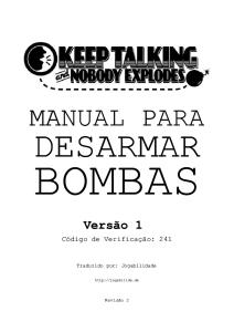 Keep Talking and Nobody Explodes Portugues