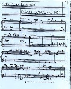 Keith Emerson - Piano Concerto n.1