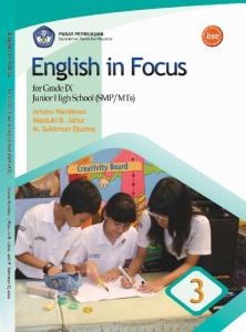 Kelas09 English in Focus Artono Masduki Sukirman