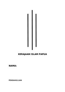 Kerajaan Islam Papua
