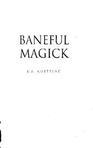 Koetting - Baneful Magick