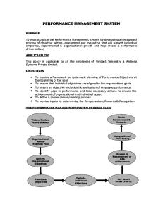 KRA and Performance Management Policy