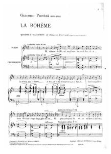 La Bohème - 'Si, Mi Chiamano Mimi' ('Sí, Me llaman Mimi') - Puccini