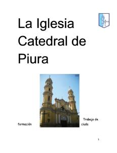 La Iglesia Catedral de Piura