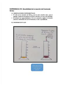 laboratorio de química inorganica informe N°8 Experimento N°4 (ISAAC ANGEL QUILLA CACERES)