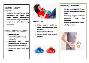 Leaflet Kompres Hangat Gastritis Print
