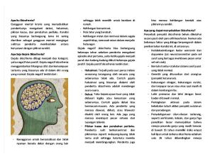 Leaflet Skizofrenia