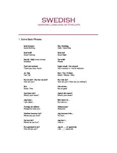 Learn to Speak Swedish eBook