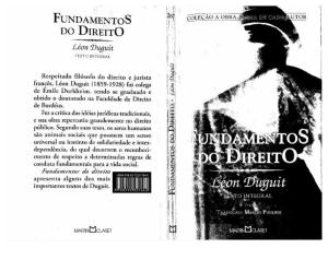 Léon Duguit - Fundamentos Do Direito