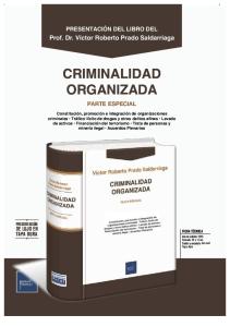 libro de criminalidad organizada