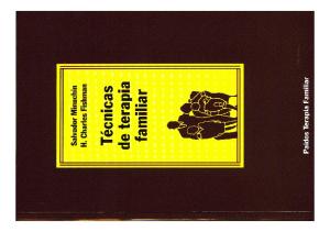 Libro Salvador Minuchin - Técnicas de Terapia Familiar