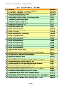 Lista Teme Licenta 2012-2013