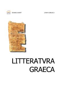 LITERATURA GREGA