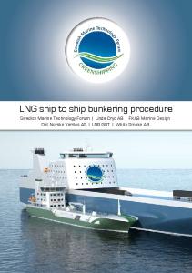LNG STS Bunkering Procedure