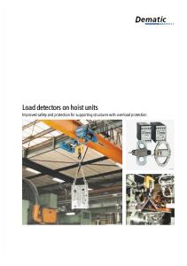Load Detection on Hoist Units