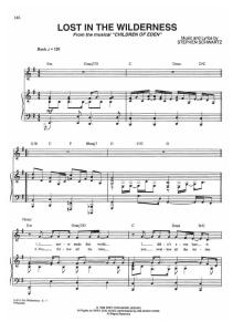 Lost In The Wilderness - Sheet Music.pdf