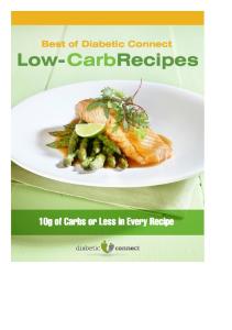 Low Carb Diabetic Recipes