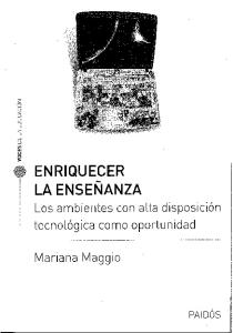 Maggio, M. Enriquecer la Enseñanza