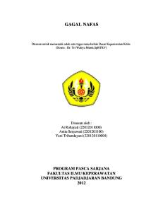 Makalah Gagal Nafas Kelompok