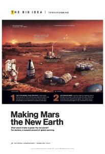 Making Mars the New Earth