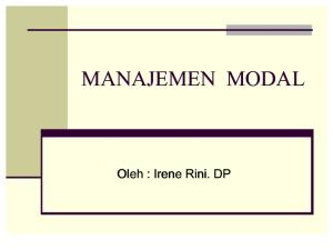 MANAJEMEN  MODAL BANK.ppt